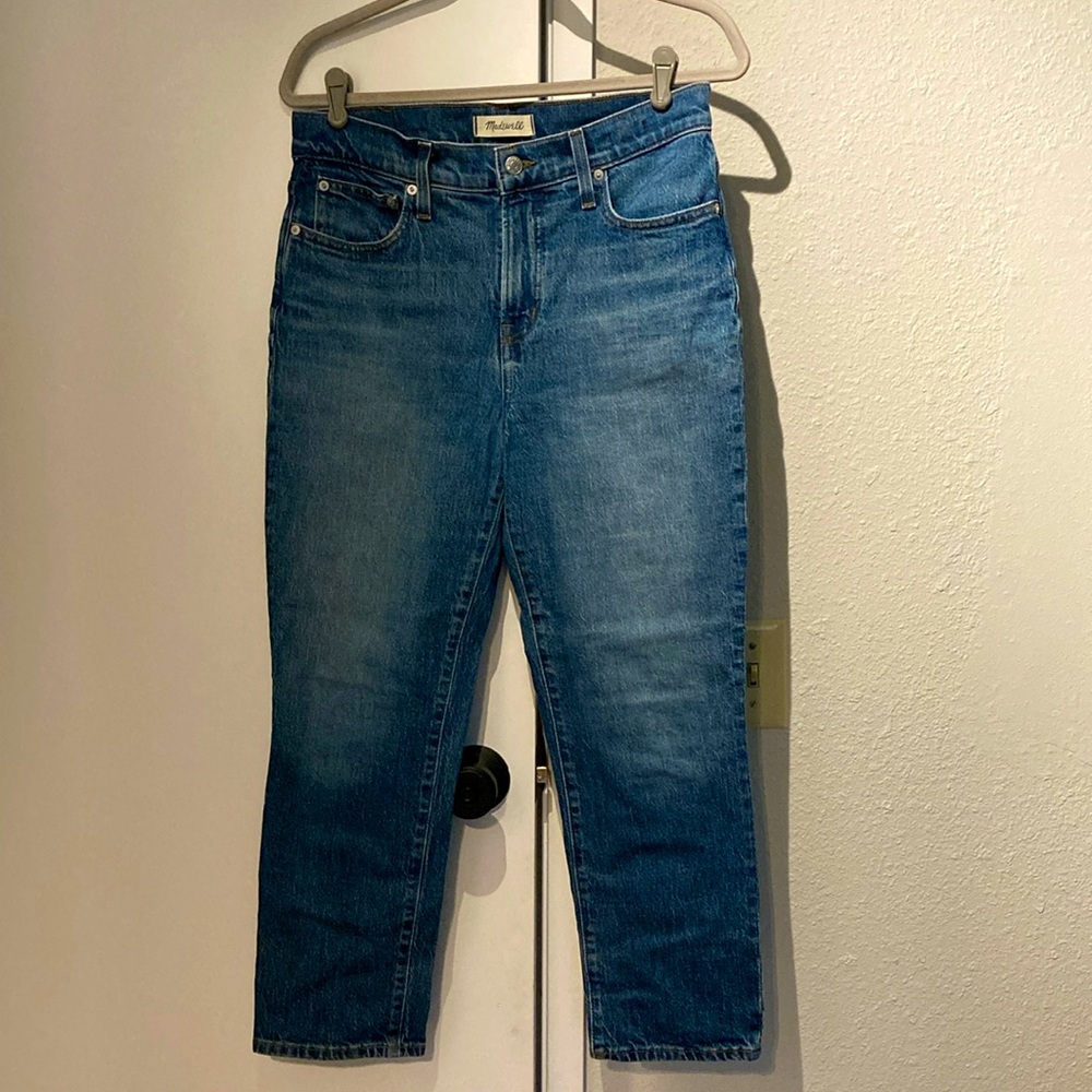 Madewell perfect vintage jean, 29Petite.